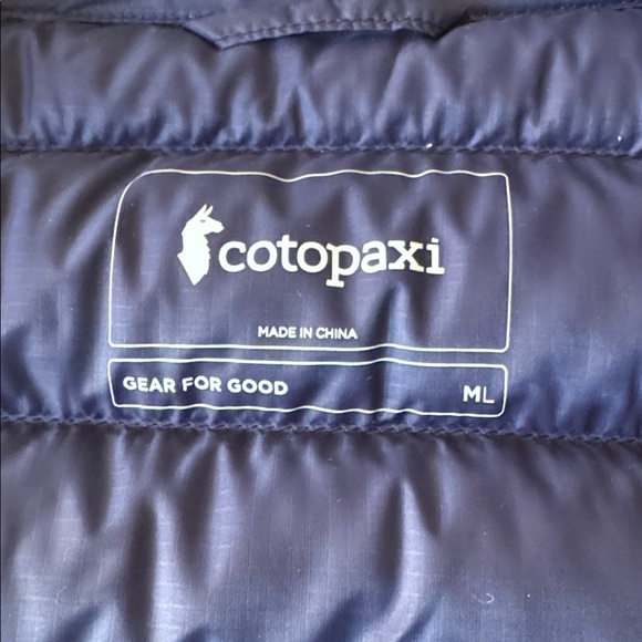 Cotopaxi Fuego Down Vest - Men's - Maritime/Saltwater / M/L - Picture 5 of 6